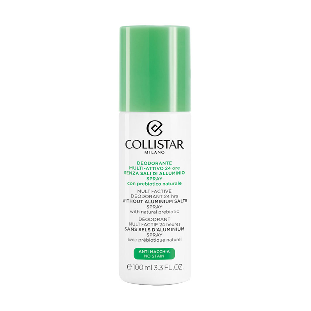 Дезодорант-спрей без солі алюмінію Collistar Multi-Active Deodorant 24 Hours, 100 мл